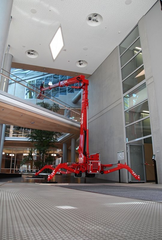 Stolen Spider boom lift Teupen Leo 24GT